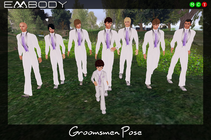 Embody Pose GROOMSMEN