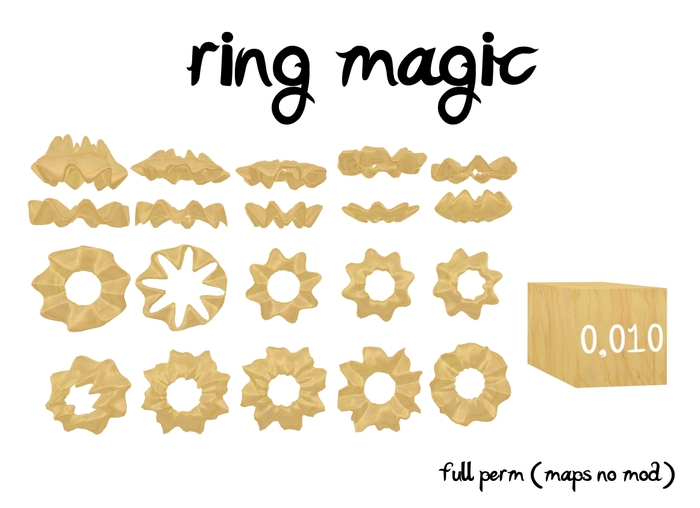 *Diesel Magic* ring magic maps with texture