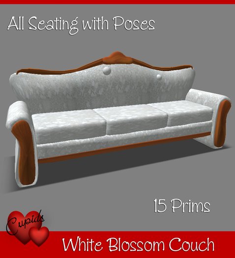 White Blossom Sofa