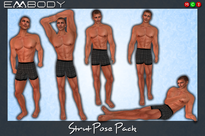 Embody 5 Pose Pack M STRUT