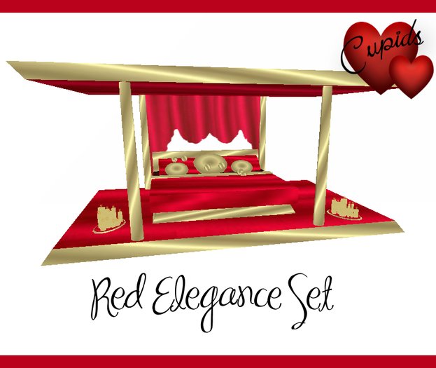 Red Elegance Set bed