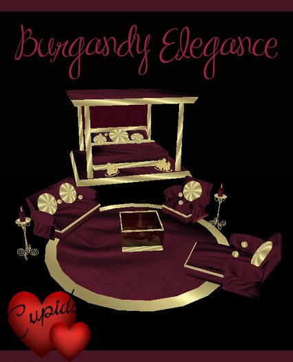 BURGANDY ELEGANCE SET
