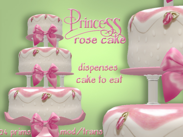 Princess Rose Cake - MOD/TRANS