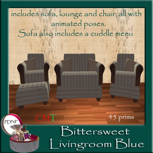 PDN: BITTERSWEET LIVINGROOM BLUE BOX