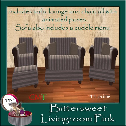 PDN: BITTERSWEET LIVINGROOM PINK BOX
