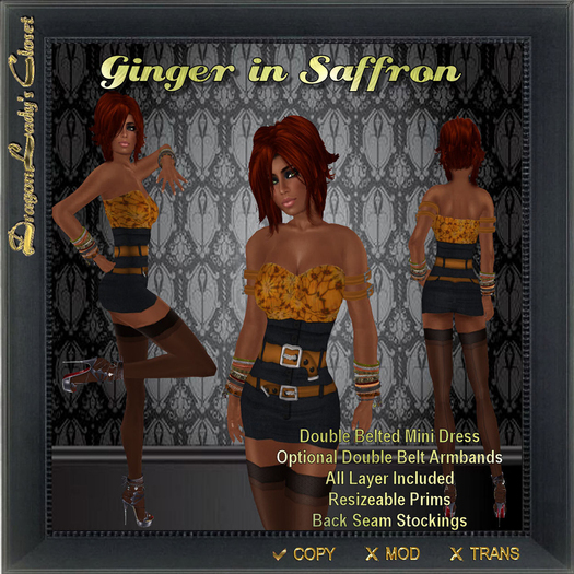 Ginger in Saffron