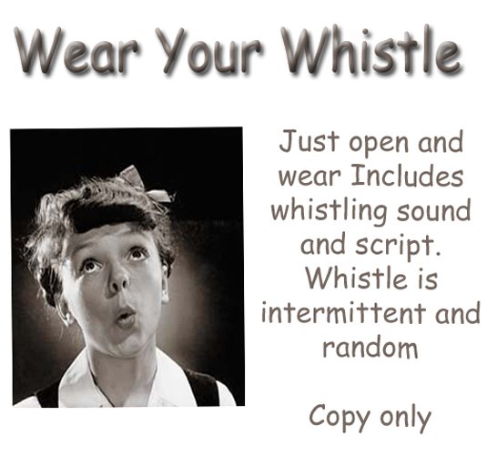 Wear Your Whistle