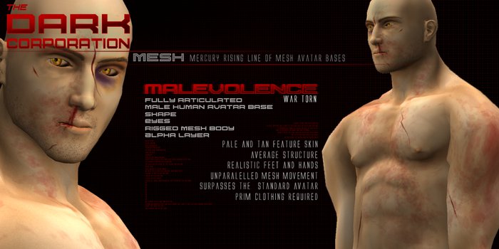 Mercury Rising Malevolence PALE war torn Boxed v2.0