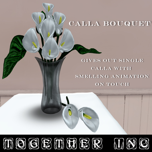 Together Inc. Calla Bouquet