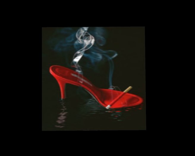 shoe sigaret smoke animated