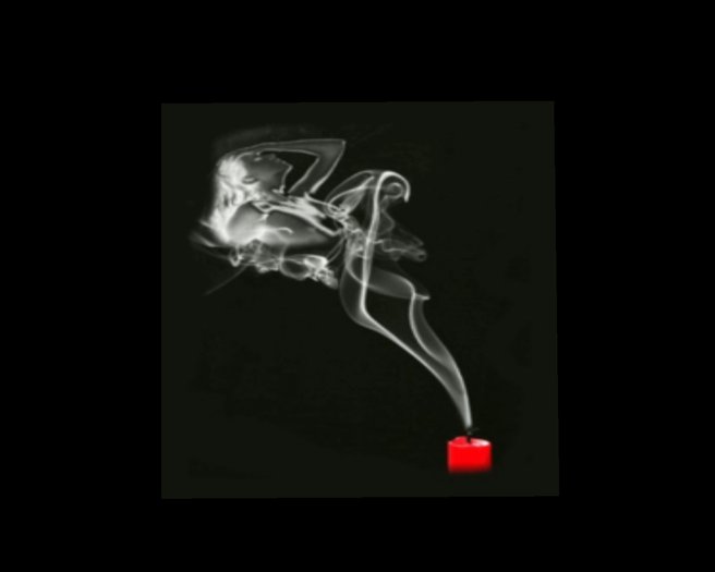 Second Life Marketplace woman candle smoke animated