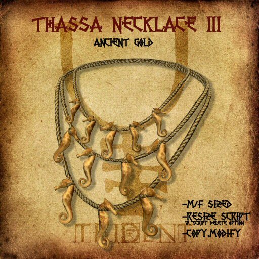 Thassa Necklace III [Gold]