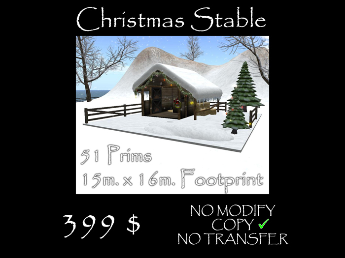 Christmas Stable / Barn