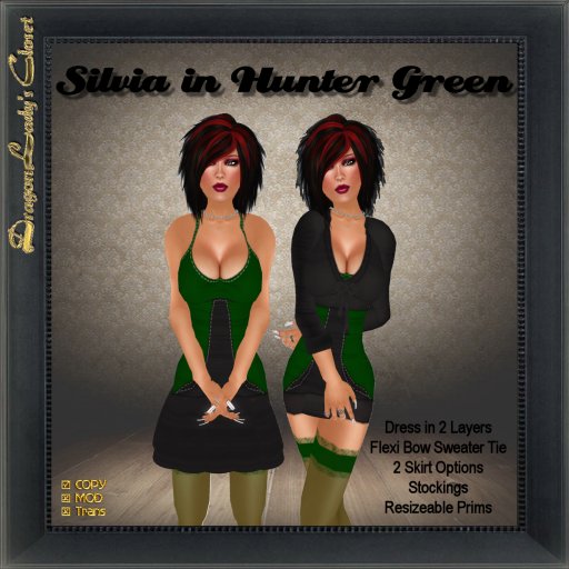 Silvia in Hunter Green