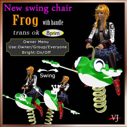 *Swing chair Frog WH