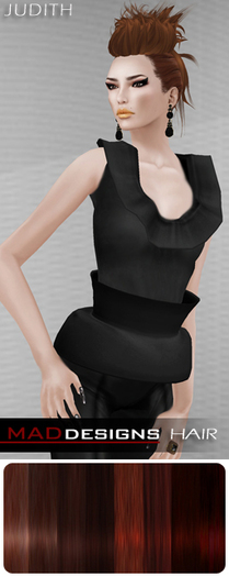 MADesigns HAIR ~ JUDITH ~ Red