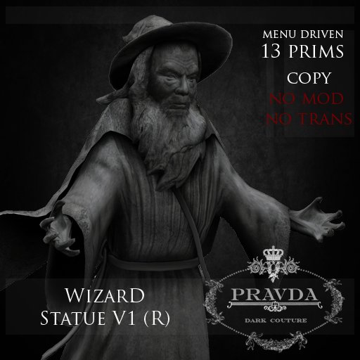 * PRAVDA - DC * - Wizard Statue V1 (R)