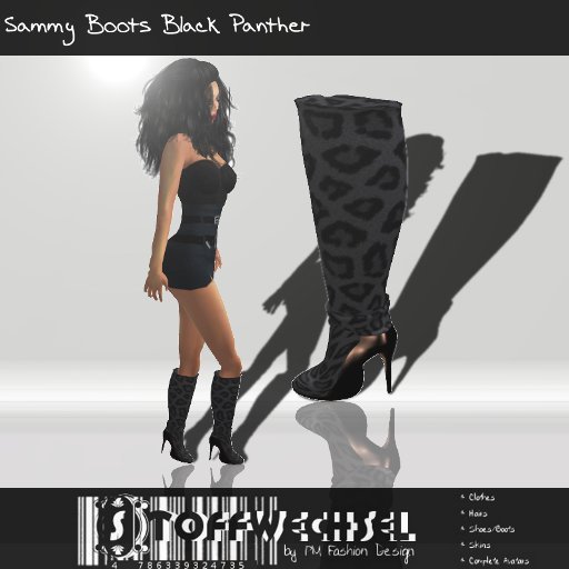[Stoffwechsel] Sammy Boots Black Panther