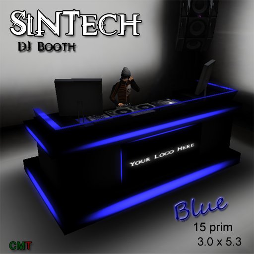 SiNTecH DJ Booth (Blue)(box)