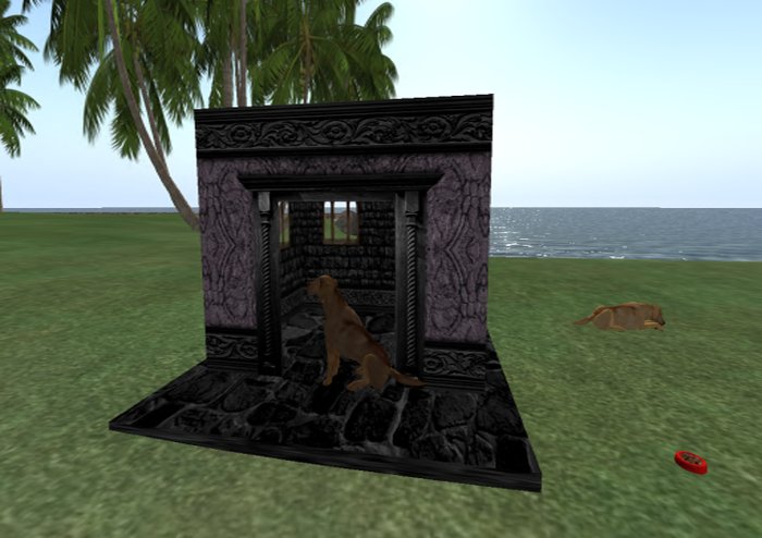  Dracula's Stone Dog house doghouse