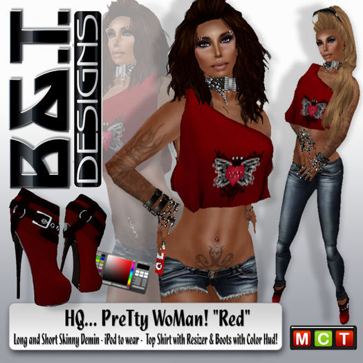 <B&T>.: PreTty WoMan "Red"