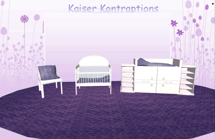 -KK- BabyViolet Furniture set