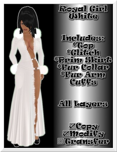Royal Girl White