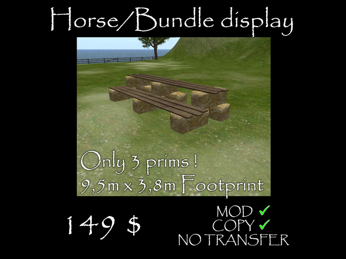 Horse/Bundle/BB Horse Box Display
