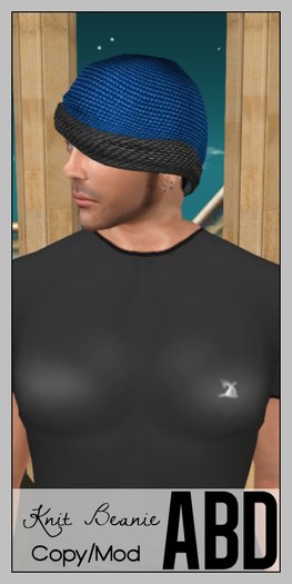 ABD :: Knit Beanie // Blue