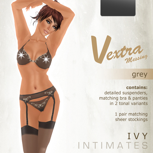 *VEXTRA FASHION* Ivy Intimates - Grey