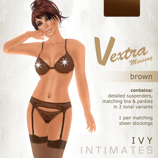 *VEXTRA FASHION* Ivy Intimates - Brown