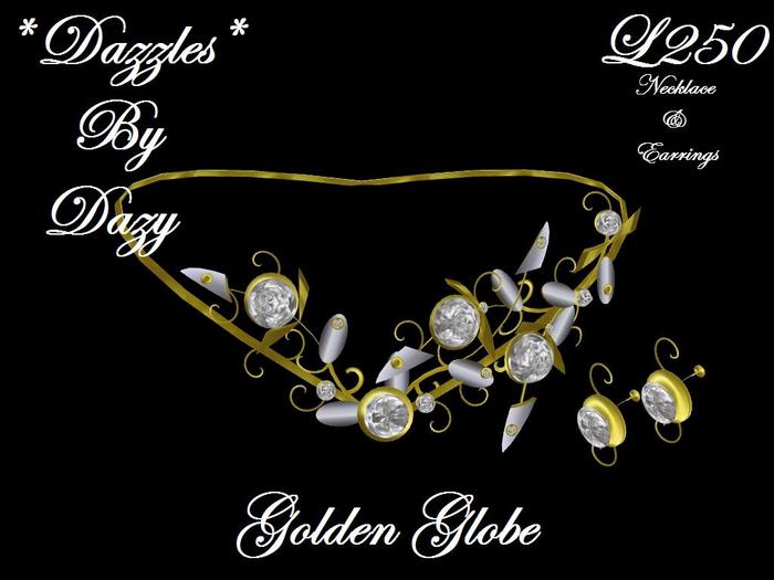 Golden Globe Set Gold Vendor