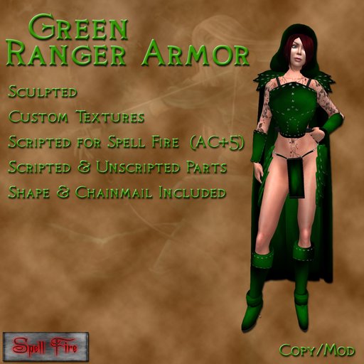 <SF> Green Ranger Armor 