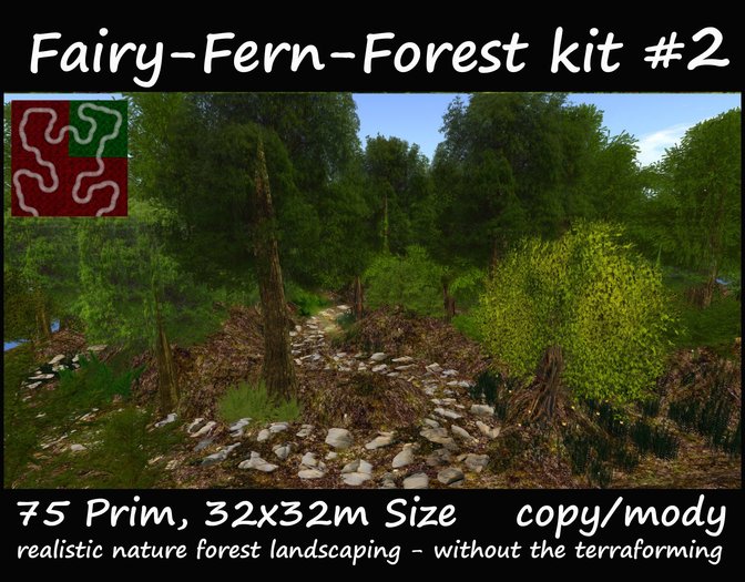 Fairy Fern Forest ( for cave grotto cavern landscaping forest waterfall tree home garden stone rock nature plant fern )