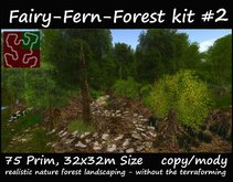 Fairy Fern Forest ( for cave grotto cavern landscaping forest waterfall tree home garden stone rock nature plant fern )
