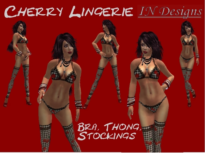 :IN Designs: Cherry Lingerie