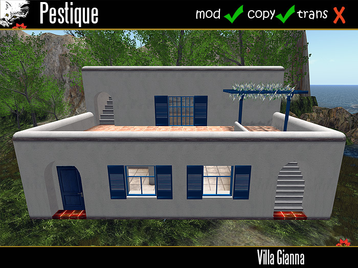 Villa Gianna - Greek Style Villa with split level terrace
