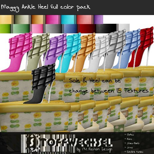 [Stoffwechsel] Maggy Ankle Heels Fullpack