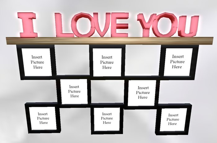  i love you with 8 pictures boxed 