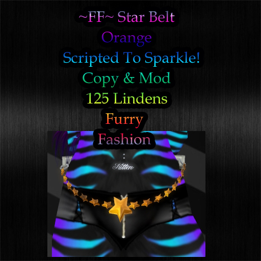 ~FF~ Star Belt Orange
