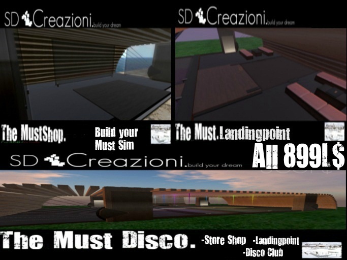 SD The Must Prefab Disco Club - Landingpoint - Store Shop -