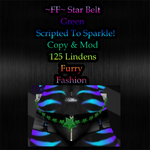 ~FF~ Star Belt Green