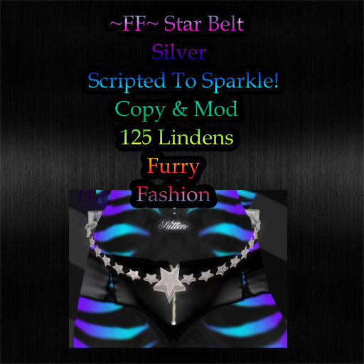 ~FF~ Star Belt Silver