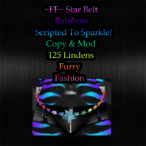 ~FF~ Star Belt Rainbow