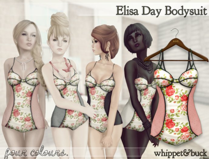 Whippet & Buck - Elisa Day Bodysuit ROSY