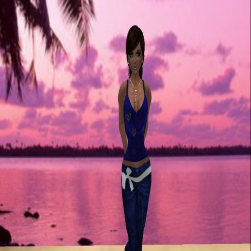 .:Sweet Serenity:. Blue Heart Outfit