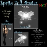 Sprite Full Avatar - White