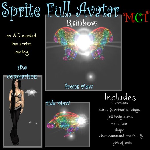Sprite Full Avatar - Rainbow