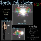 Sprite Full Avatar - Rainbow