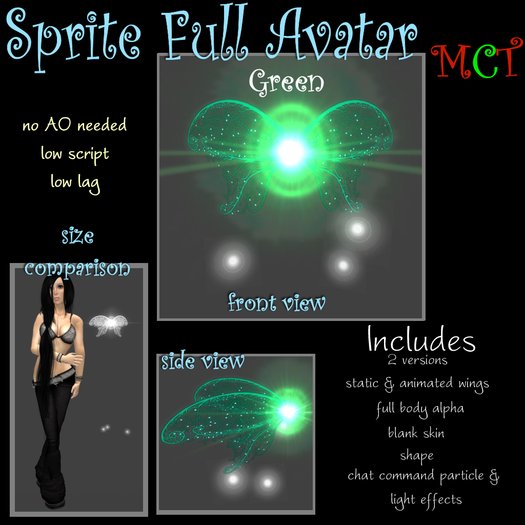 Sprite Full Avatar - Green